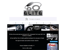 Tablet Screenshot of elitemot.co.uk